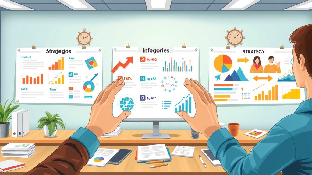 Infographic comparing local content marketing to digital marketing strategies
