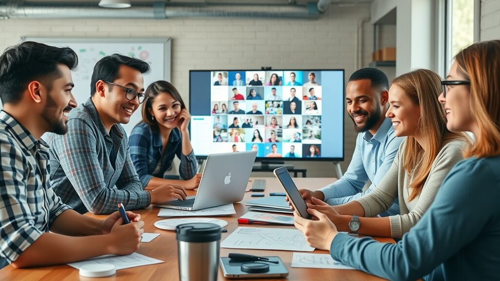 enthusiastic young marketers social media local content marketing strategy workshop