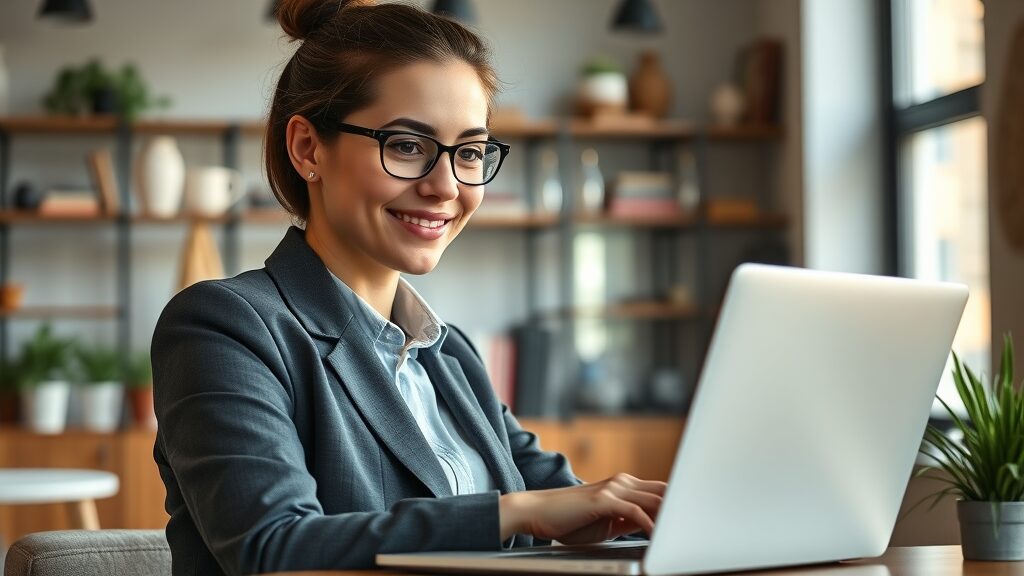 small business owner responding to Google customer reviews for better local ranking