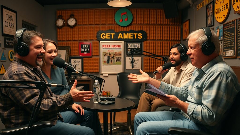 dynamic podcast recording local content marketing strategy small business local market